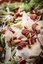 Shaved Fennel Salad With Frisée, Almonds, and Raisins