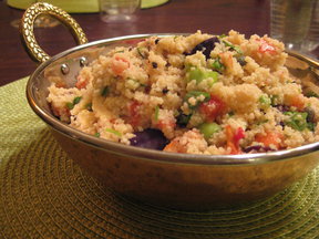 Mediterranean Salsa Couscous