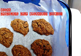 Vegan Chocolate Chip Breakfast Cookies