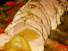 Fennel-Schezuan Rubbed Pork Sirloin Roast