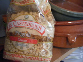 Fregola Bastia with Sauce  A'l Americaine