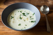 Greek Lemon Soup —Avgolemono