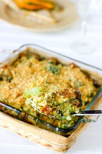 Broccoli Cheese Casserole Recipe
