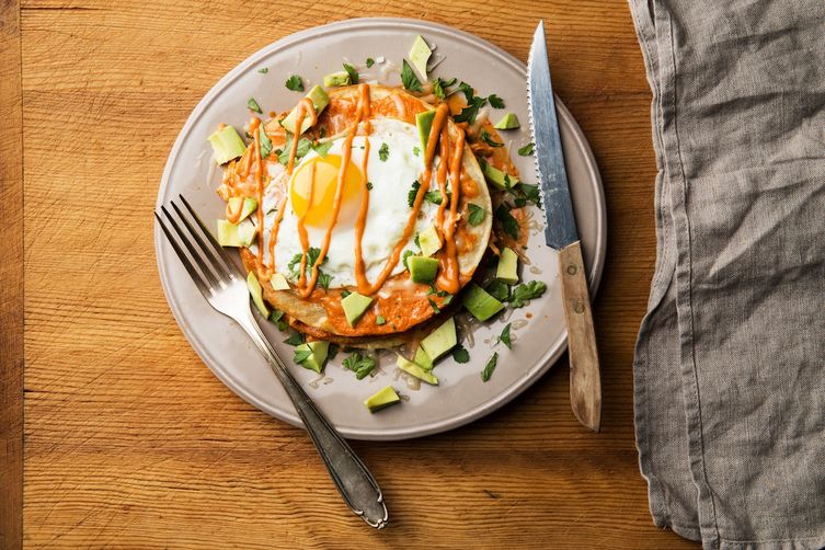 Creamy Chipotle Enchiladas