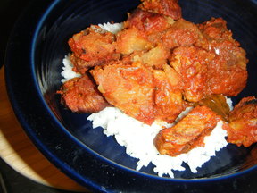 Uproot "Reverse Pairing": Puerco Bravo (Braised Pork with Spicy Potatoes)