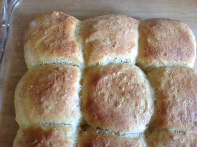 Icebox Oatmeal Rolls recipe on