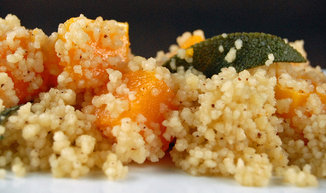 Butternut Squash, Browned Butter and Sage Couscous