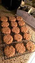 On the go breakfast cookies