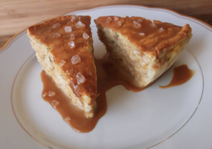 Coconut-Almond  Pudding Cake