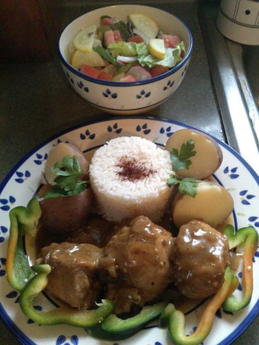 Peruvian Adobo de Pollo