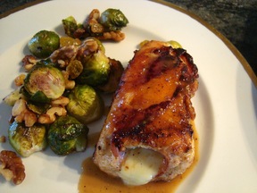 Chicken Kiev "Cordon Bleu" with a Boozy Cider Sauce