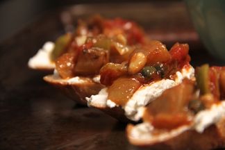 Silky Sweet & Sour Eggplant Caponata