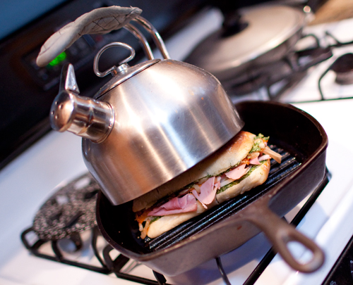 Persimmon Ham Sandwich