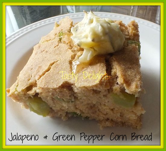 Jalapeno & Green Pepper Corn Bread