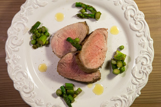 Basil Ginger Marinated Pork Tenderloin