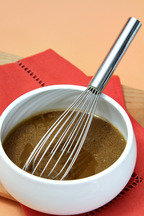 Spicy scallion vinaigrette
