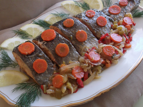 Trout Confit In A Zesty Marinade