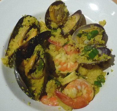 Easy Couscous Paella 