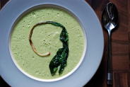Cold Asparagus Yogurt Soup