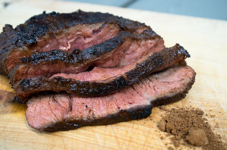 Smoky Cocoa Flank Steak