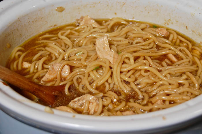 Chicken Noodle Soup w/ An Asian Twist