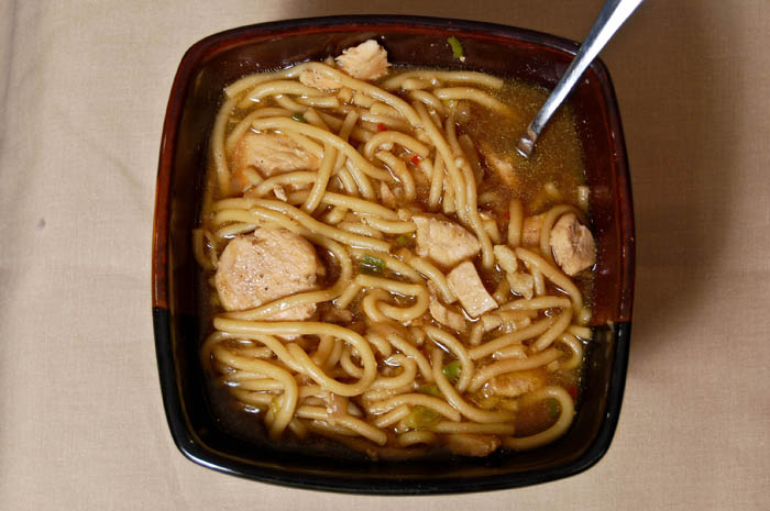 Chicken Noodle Soup w/ An Asian Twist