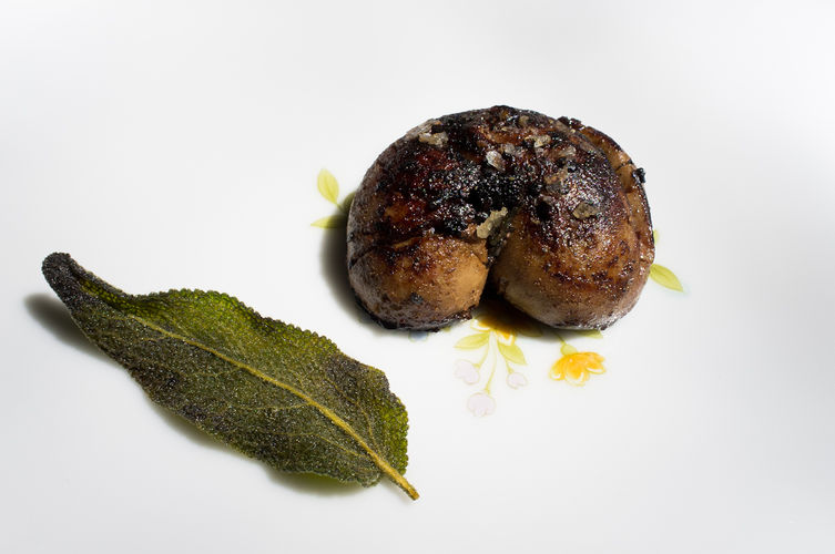 Grilled Lamb Kidneys with Crispy Sage