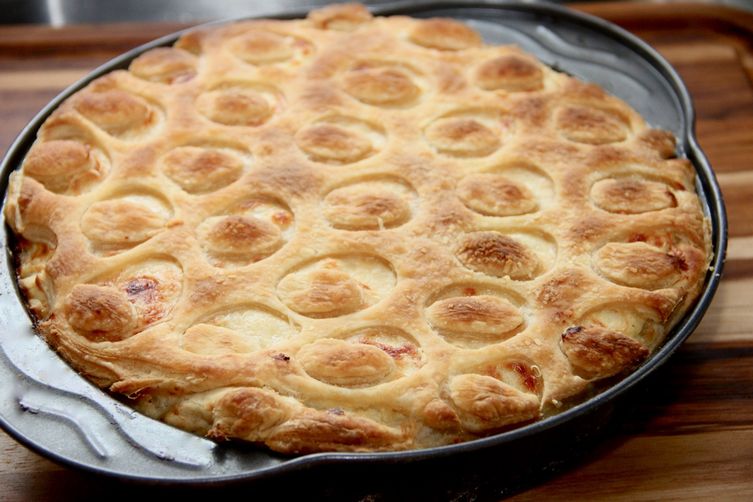 Tantalizing White Onion & Fish Tart