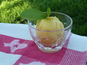 Mango Coconut Sorbet