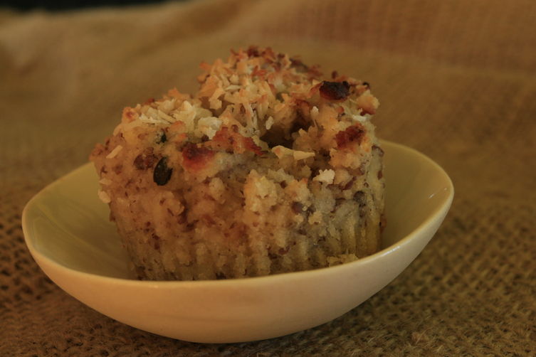 Magic Tropical Coconut Banana Muffins