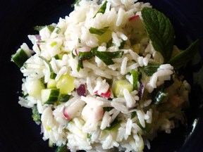 Coconut Confetti Rice Salad