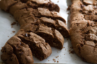 Chocolate Coconut Biscotti