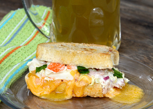 Cheesy Crab & Hammy Sammy