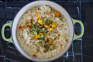Coconut Like White on Rice