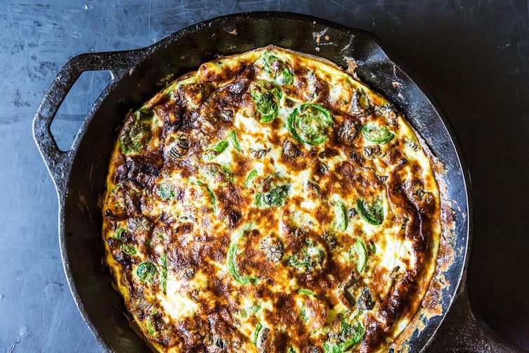Fiddlehead Frittata