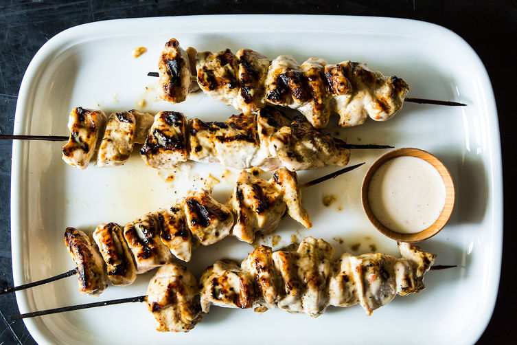Alabama-Style Chicken Kebabs