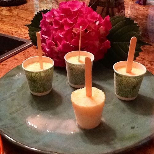 Easy Amaretto Pineapple Pops