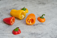 Avocado Pesto Stuffed Peppers