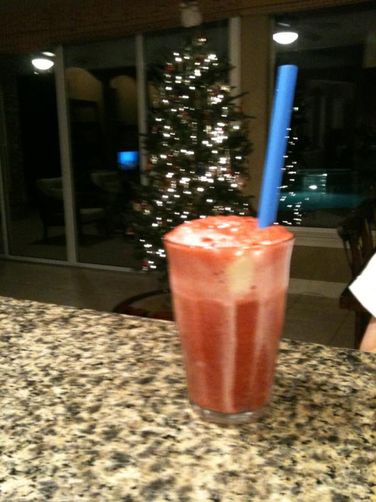Chocolate Black Cherry Float