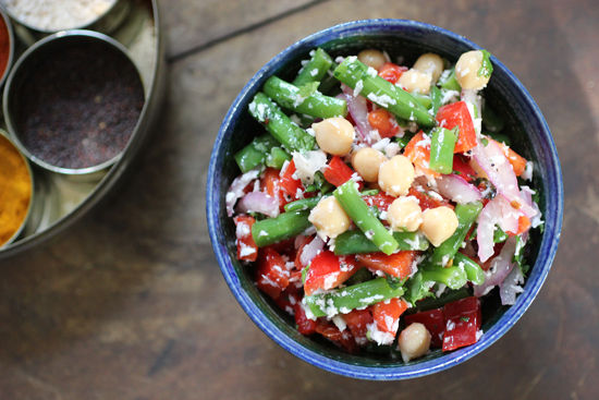 Chickpea & Coconut Salad