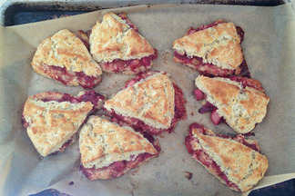 Finished-scones