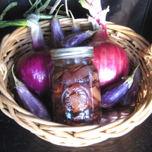 Balsamic Pickled Eggplant