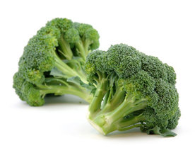 Roasted broccoli with lemon and parmesan