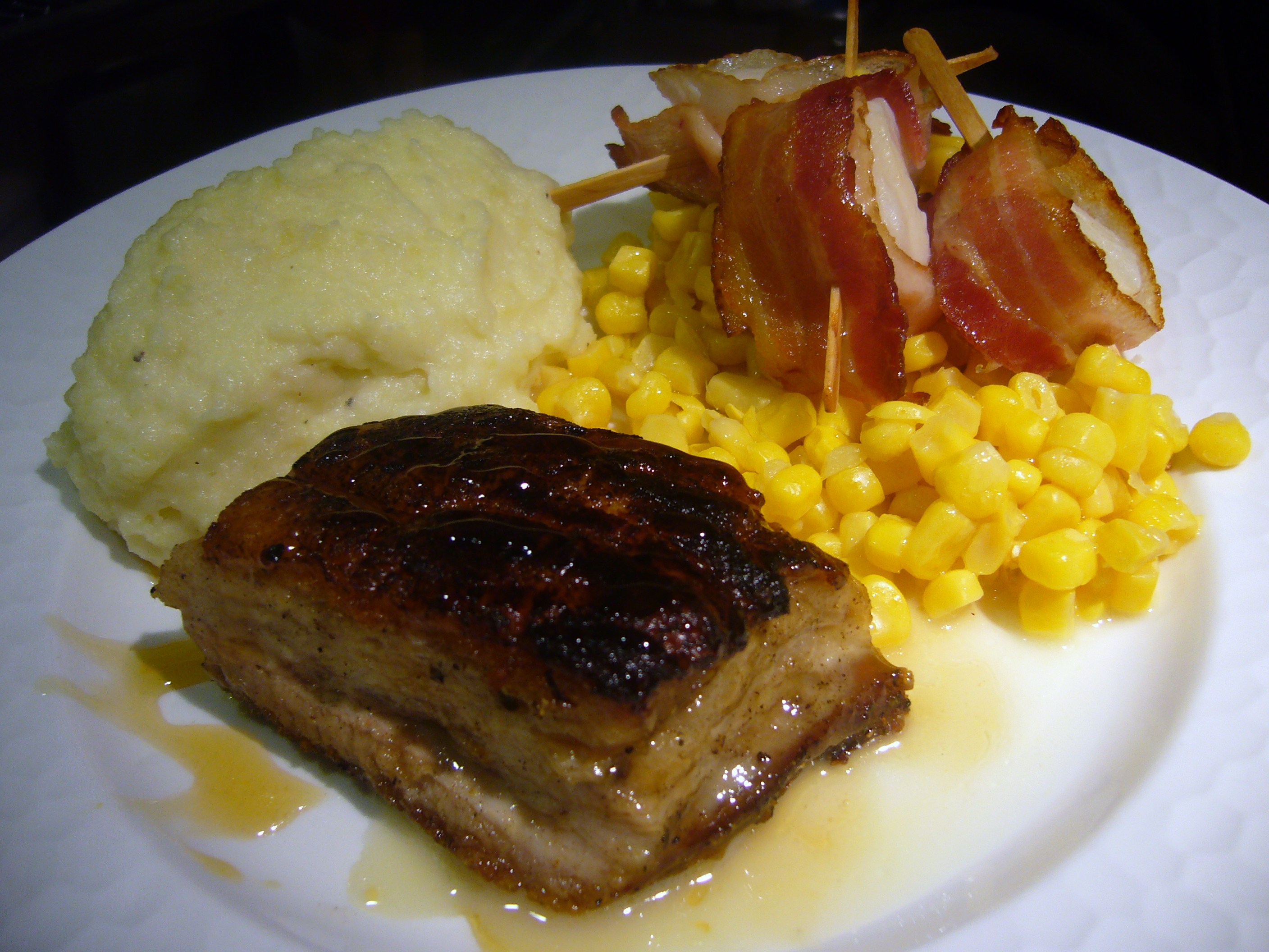 Pan Seared Pork Belly
