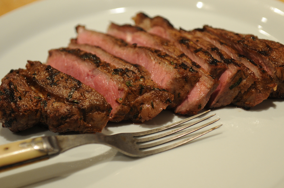 Steak for a Brooklyn Backyard Barbeque 