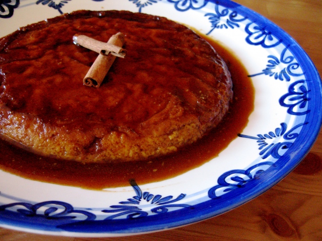 flan de calabaza / pumpkin flan