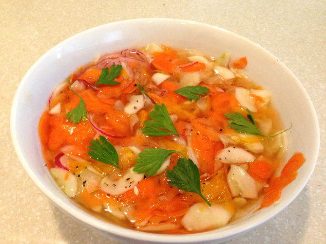 Harry's Wonderful Pickled Vegetable Salad