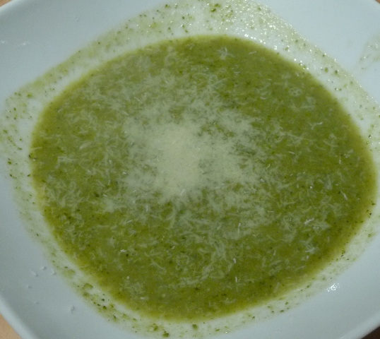 Broccoli and Lettuce Soup