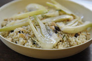 Couscous with Roasted Fennel and Toasted Almonds