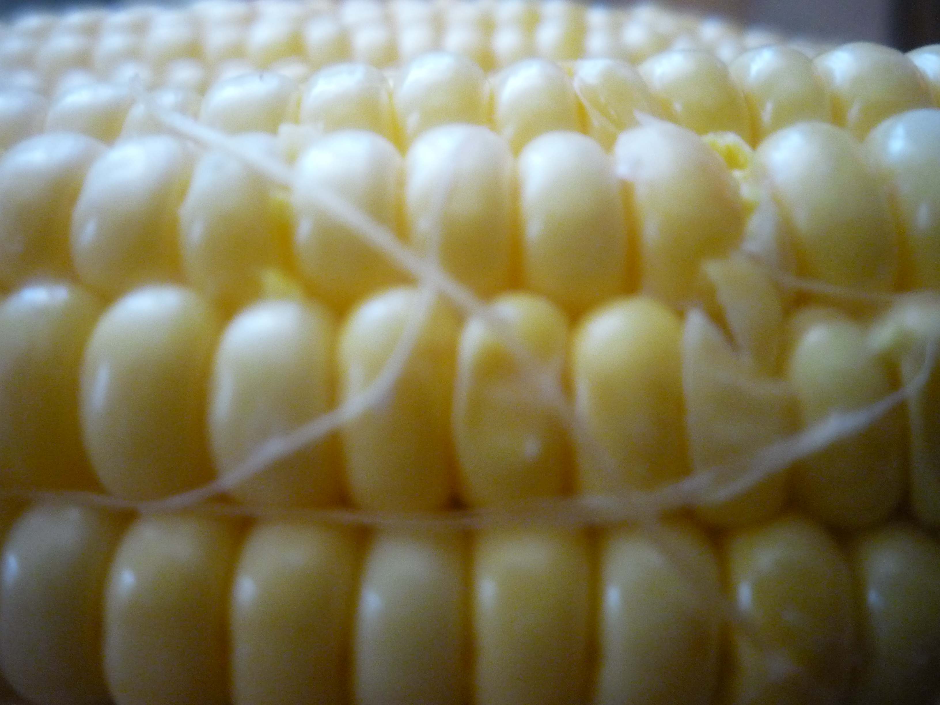 Spicy Roasted Corn Soup for One 